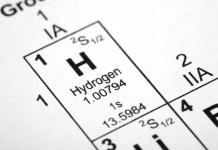 В каких веществах содержится водород