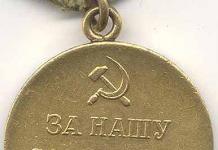 Awards medal for the defense of Leningrad