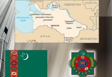 Flag of Turkmenistan Coat of arms of Turkmenistan