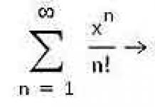 Fourier expansion of the function