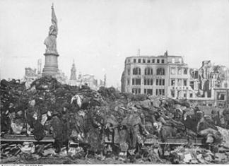 The bombing of Dresden - “It is impossible to justify Ruined Dresden