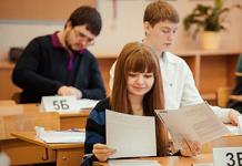 Exam criteria in literature Scores on all tasks social studies